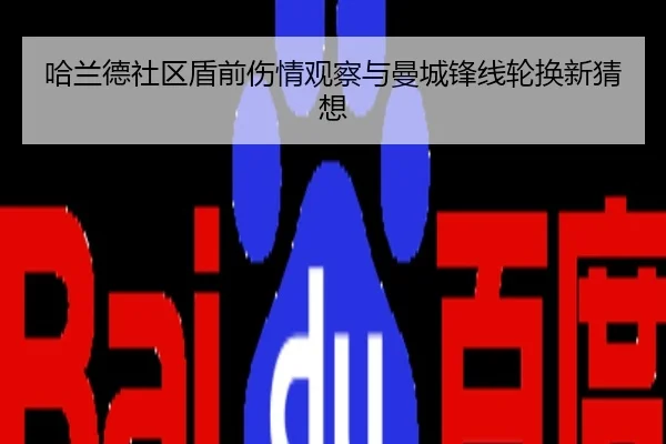 哈兰德社区盾前伤情观察与曼城锋线轮换新猜想